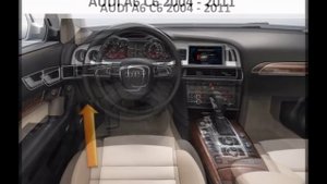 AUDI A6 C6 2004 - 2011 diagnostic OBD port connector socket location OBD2 DLC DATA