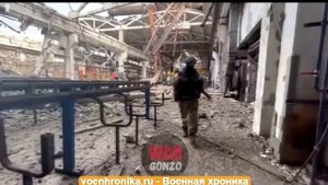 Украина. 2022.05.19. Азовсталь. Передовая. Вид Азовстали..mp4