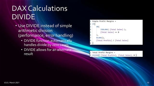 DAX Calculations - Power BI Best Practices Vol. 3