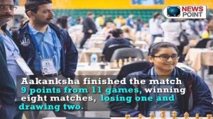 World Youth Chess u  16 wins Aakanksha Hagawane