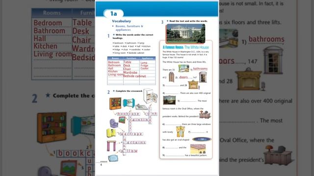 5-grade. Work book. P:4-5. Excel5. Ағылшын 5. Жұмыс дәптері. 4-5бет. Англ5кл.