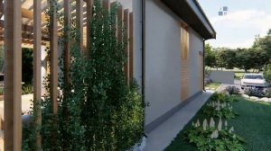 Компактный дом с жилой мансардой