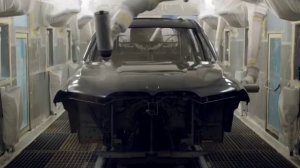 Покраска BMW  на заводе