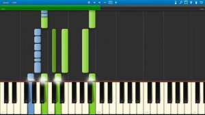 Skyrim Soundtrack Piano Tutorial (Synthesia)