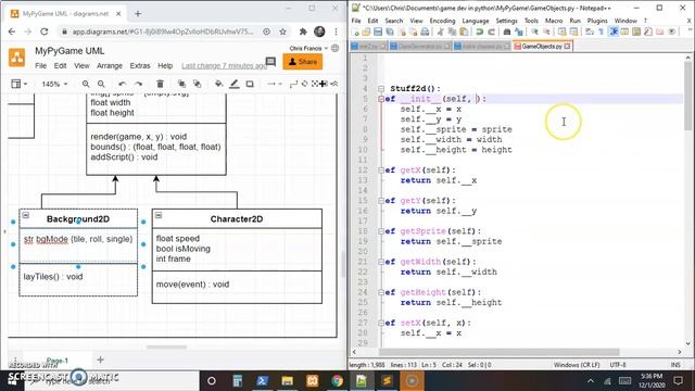 Game Development in Python Creating the 2d Game Objects Part 2 смотреть онлайн