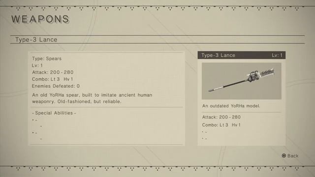 NieR:Automata Type-3 Lance location смотреть онлайн