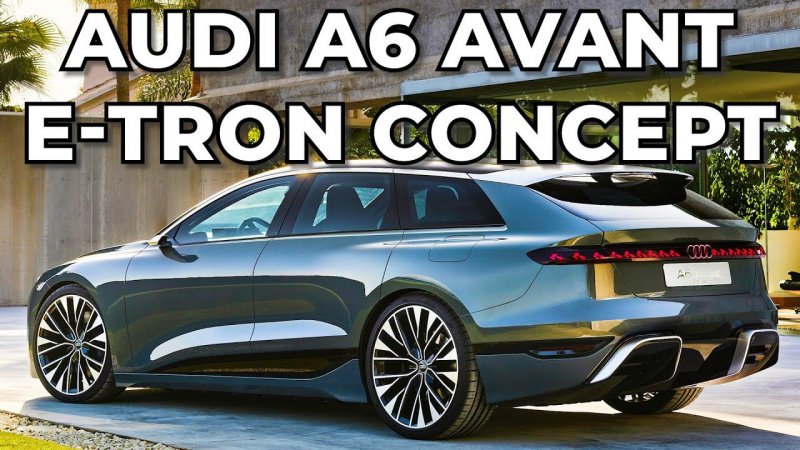 2022 Audi A6 Avant e-tron concept - Экстерьер! #shorts