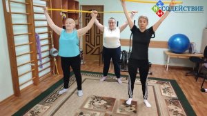 Комплекс ОРУ с гимнастическими палками