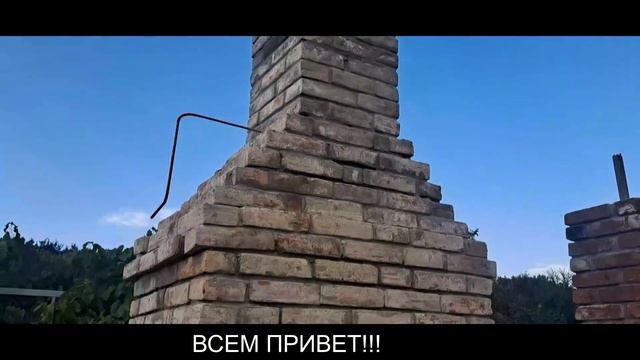 Строим ЗИМНЯЯ БЕСЕДКА YouTube МАНГАЛ из КИРПИЧА  #продвижениевидео #youtubevideo #montage