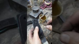 Собрать рукоять ножа (фултанг) это просто))