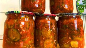 20 БАНОК ЕЩЕ УСПЕВАЮ ЗАКРЫТЬ! Консервируем Огурцы и Томаты с перцем Чили на Зиму