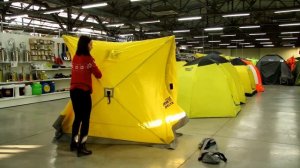 Скоростная установка зимней палатки DELTA Helios