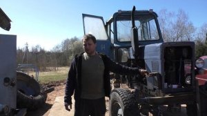 Новая проводка мтз своими руками//Жизнь в деревне//Деревня