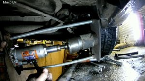 Chevrolet aveo. Балочный сайлентблок за 10 минут 2 часть