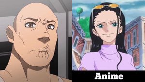 Anime vs Reddit (the rock reaction meme) One Piece