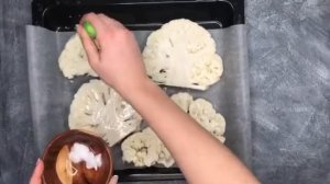 Стейк из цветной капусты