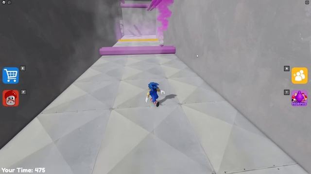 SONIC VS GRIMACE BARRY PRISON RUN IN ROBLOX смотреть онлайн