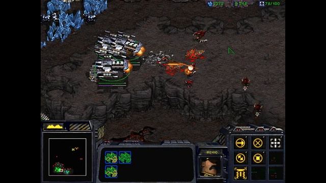 Прохождение StarCraft Brood War Часть 16 (Терраны - Миссия 8) смотреть онлайн