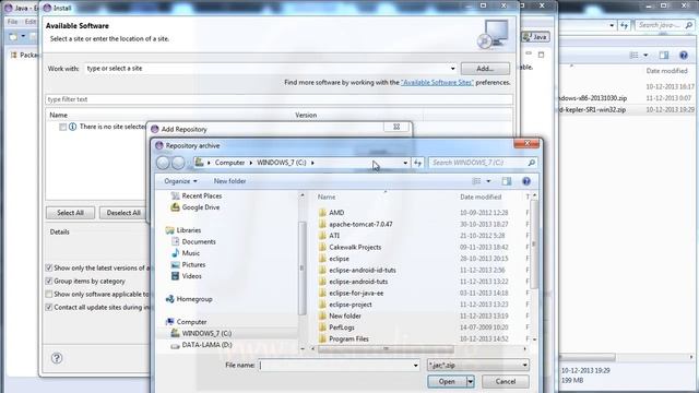 Create Android Aplication with Java, EN 2, Installing Eclipse and Android ADT смотреть онлайн