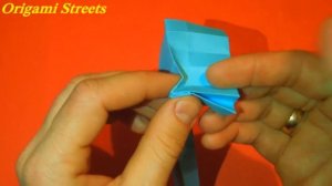 Как сделать цифру 5. Оригами цифра 5