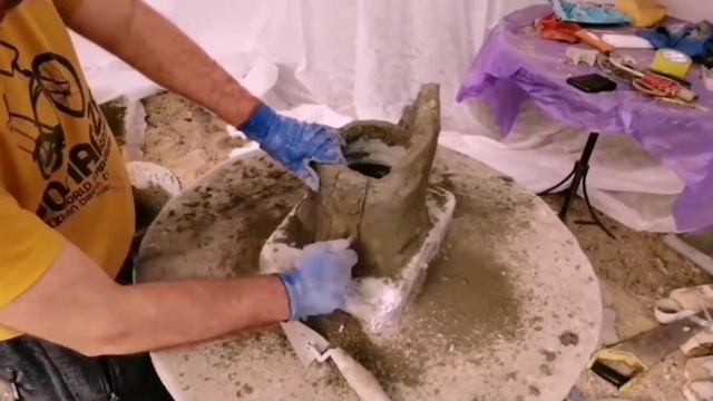 Я Собираю Большие Пластиковые Бутылки беру Цемент и делаю Классные Поделки. смотреть онлайн