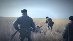 А на плечах у нас зеленые погоны