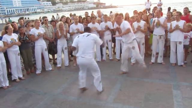 Мастер Марсело. Фестиваль капоэйра в Севастополе. Экспресао Паулиста. смотреть онлайн