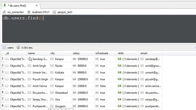 MongoDB Tutorial - 14 - Limit & Skip Function In MongoDB - Hindi смотреть онлайн