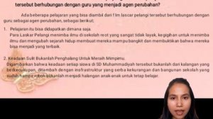 Bedah film laskar pelangi berkaitan dengan komponen sosial emosional