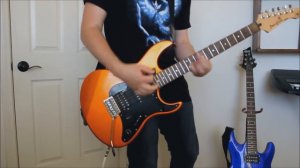 Skillet - The Resistance - Guitar cover (With solo)