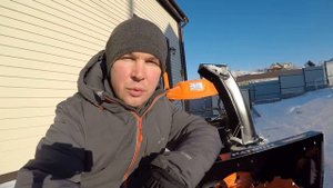 СУПЕР снегоуборщик Patriot PRO658E
