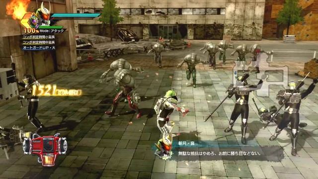 Kamen Rider Battride War Genesis - Zangetsu & Ryugen Gameplay смотреть онлайн