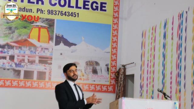 Career Guidance Session SGSVM Inter College by Doon Indian Defence Academy