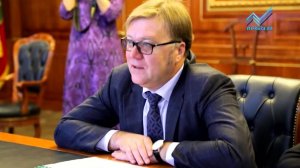 Рашид Темрезов и Борис Теребиленко обсудили развитие цифрового эфирного телевещания в КЧР