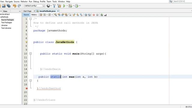Define and call static methods in Java|| URDU Explanation