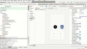 Part-5 android app frontend&backend in android studio and laravel, deisnging home || by Techies Tim