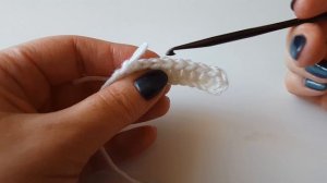 Строение петли. Способы провязывания столбиков крючком