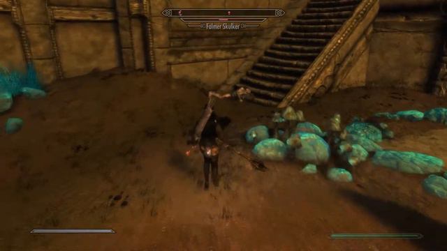 Skyrim SE - Freya's Volendrung vs Sauron's Mace - SKSE64 2.0.15 смотреть онлайн