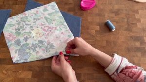 Народная культура. Лоскутный шейный платок. Урок №2.