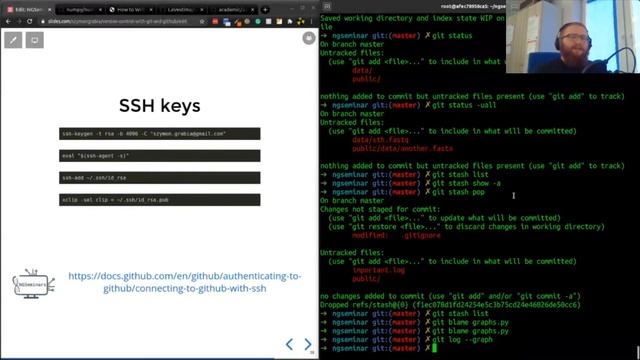 NGSeminar - Version control with Git and GitHub - Szymon Grabia смотреть онлайн