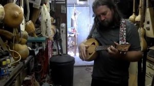 "Jack-O-Lele" gourd ukulele