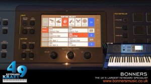 Casio MZ-X500 Keyboard - 330 Rhythm Styles Part 2/6