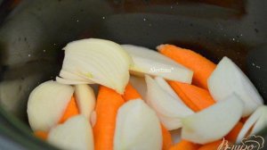 Тушеная говядина в медленноварке