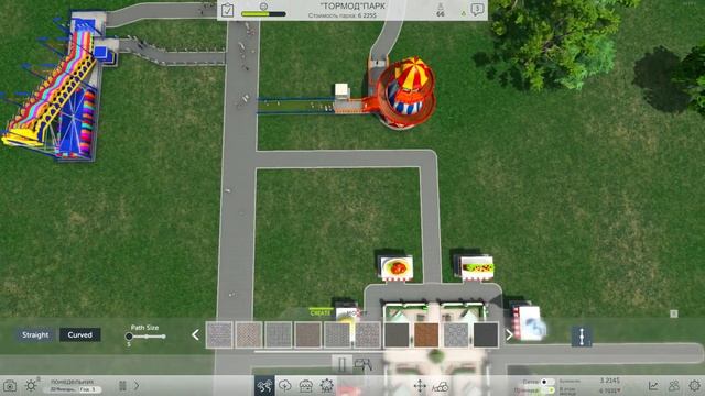 RollerCoaster Tycoon World - Строим новый парк. Часть 1 смотреть онлайн