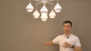 Потолочный светильник , люстра подвесная белая матовая