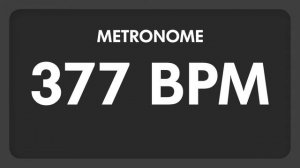 377 BPM - Metronome