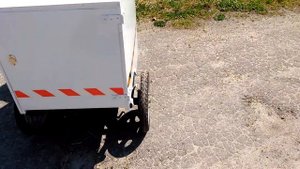 трехколесный электровелосипед будка