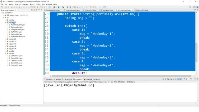 Java 7 new features | Strings allowed in Switch statements | java switch statement with strings смотреть онлайн