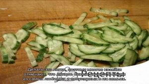 Салат из кальмаров с сыром