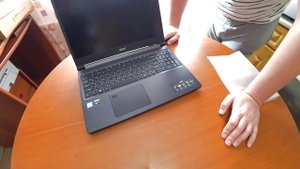 Распаковка ноутбука ACER Aspire 7 A715-75G-73WN